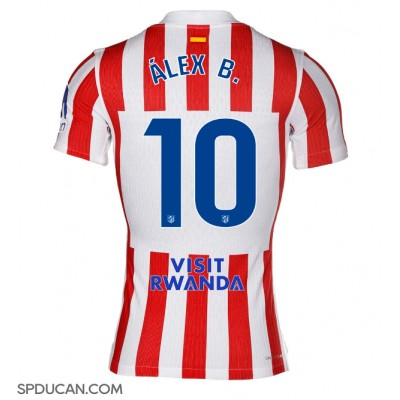 Muški Nogometni Dres Atletico Madrid Alex Baena #10 Domaci 2025-26 Kratak Rukav Muški Nogometni Dres Atletico Madrid Alex Baena #10 Domaci 2025-26 Kratak Rukav